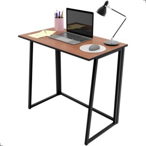 Escrivaninha Mesinha Portátil Multiuso Home Office Dobrável (Freijó)