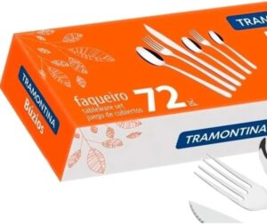 Faqueiro Inox Búzios 72 Peças - Tramontina