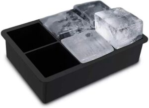 Forma De Gelo Silicone Cubo Grande 6 Cubos Drink Whisky Top (cores variadas)