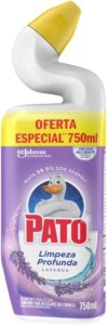 Pato Limpador Sanitário, Lavanda, Limpeza Pesada, Banheiro e Vaso Sanitário, Pacote Promocional, 750ml